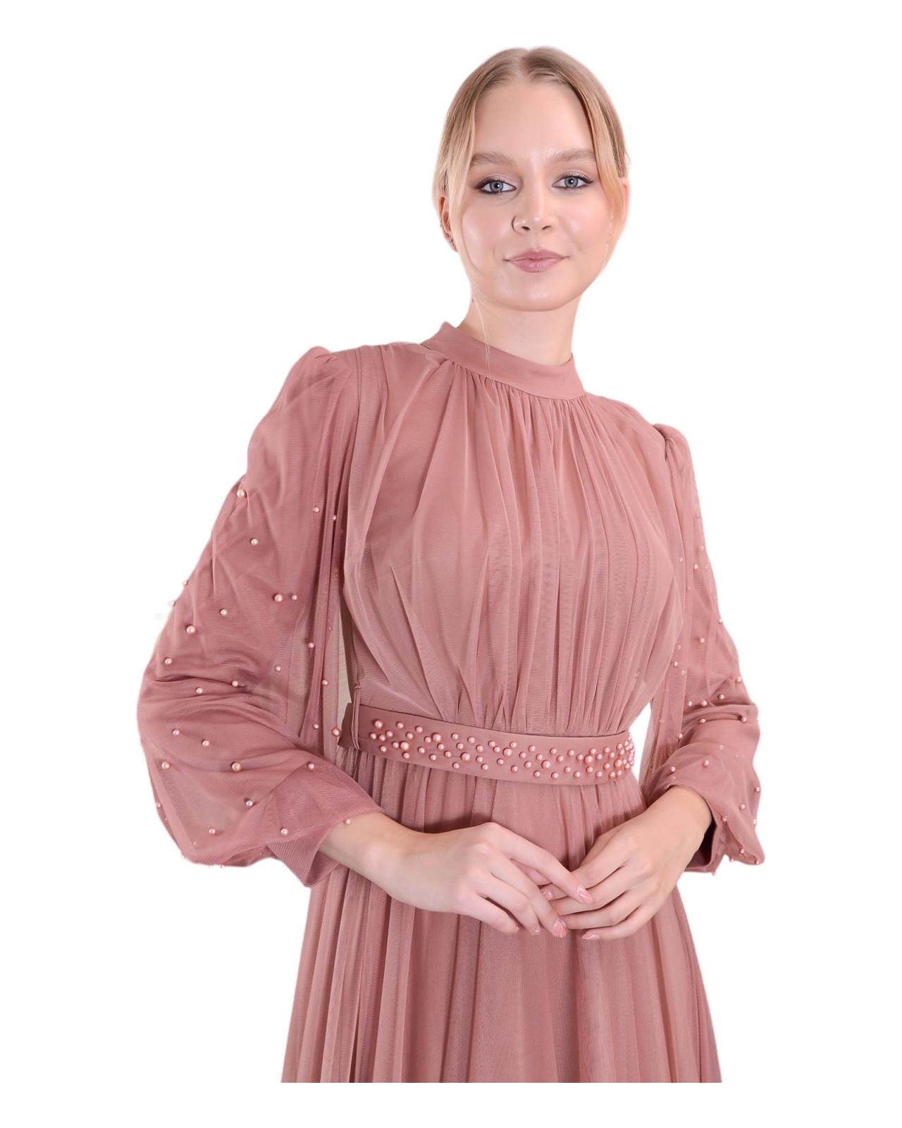 PAMELA GOWN - POWDER PINK