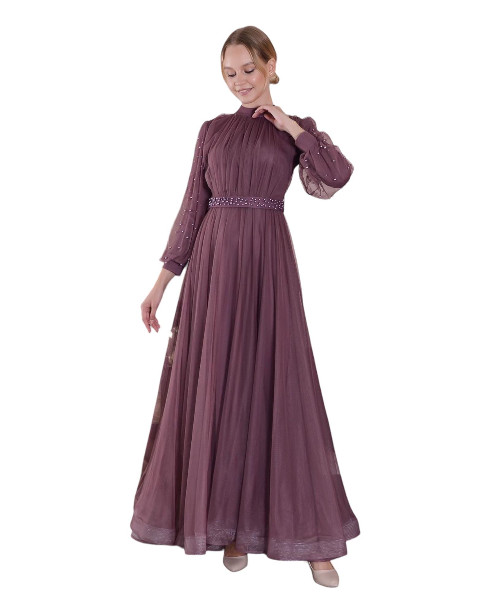 PAMELA GOWN - PURPLE