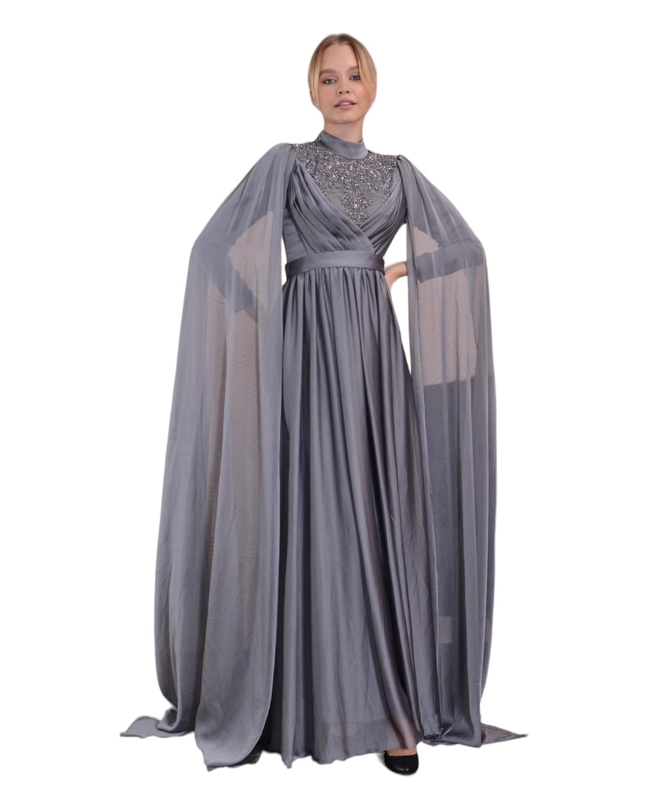 NADIA GOWN - GREY