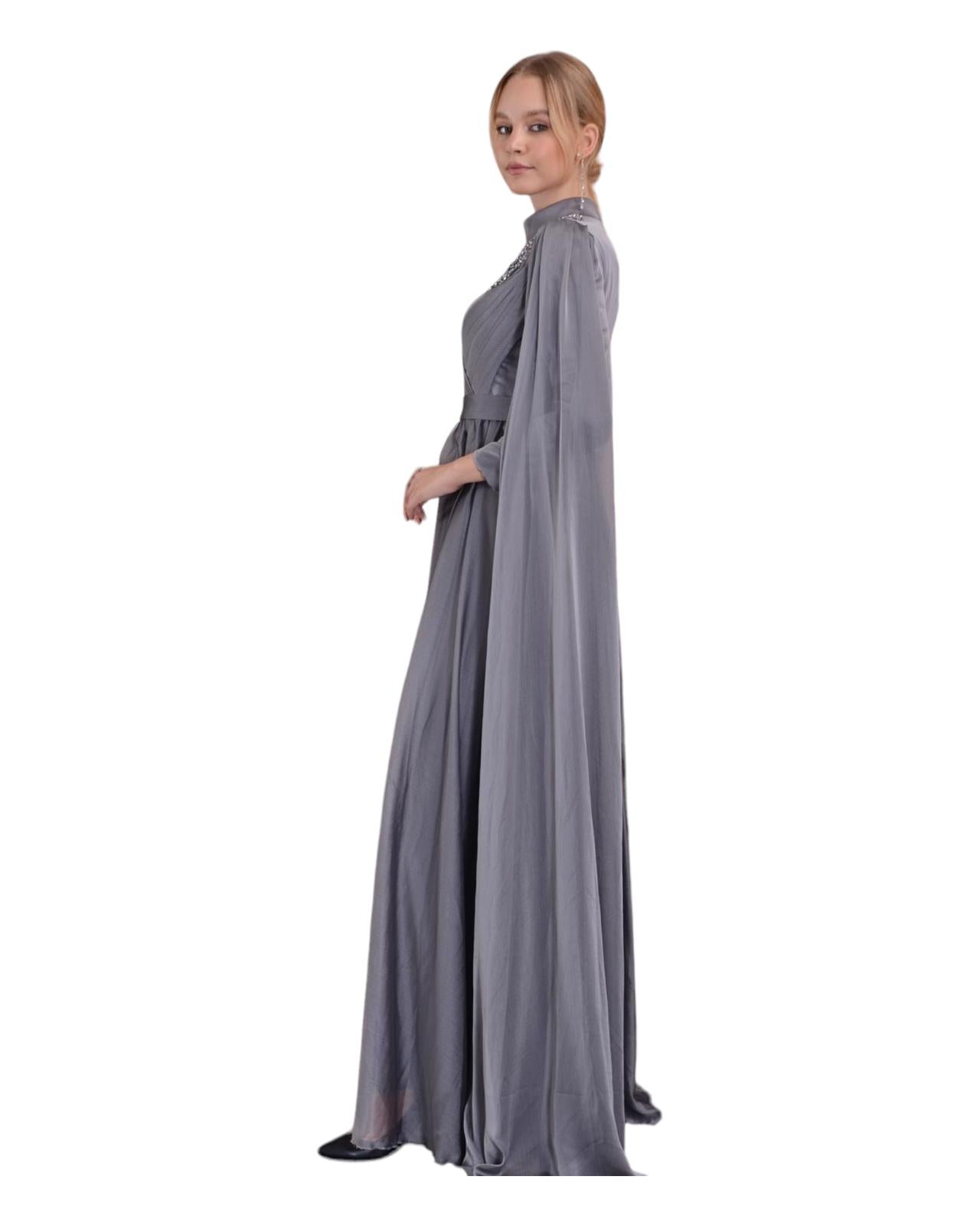 NADIA GOWN - GREY