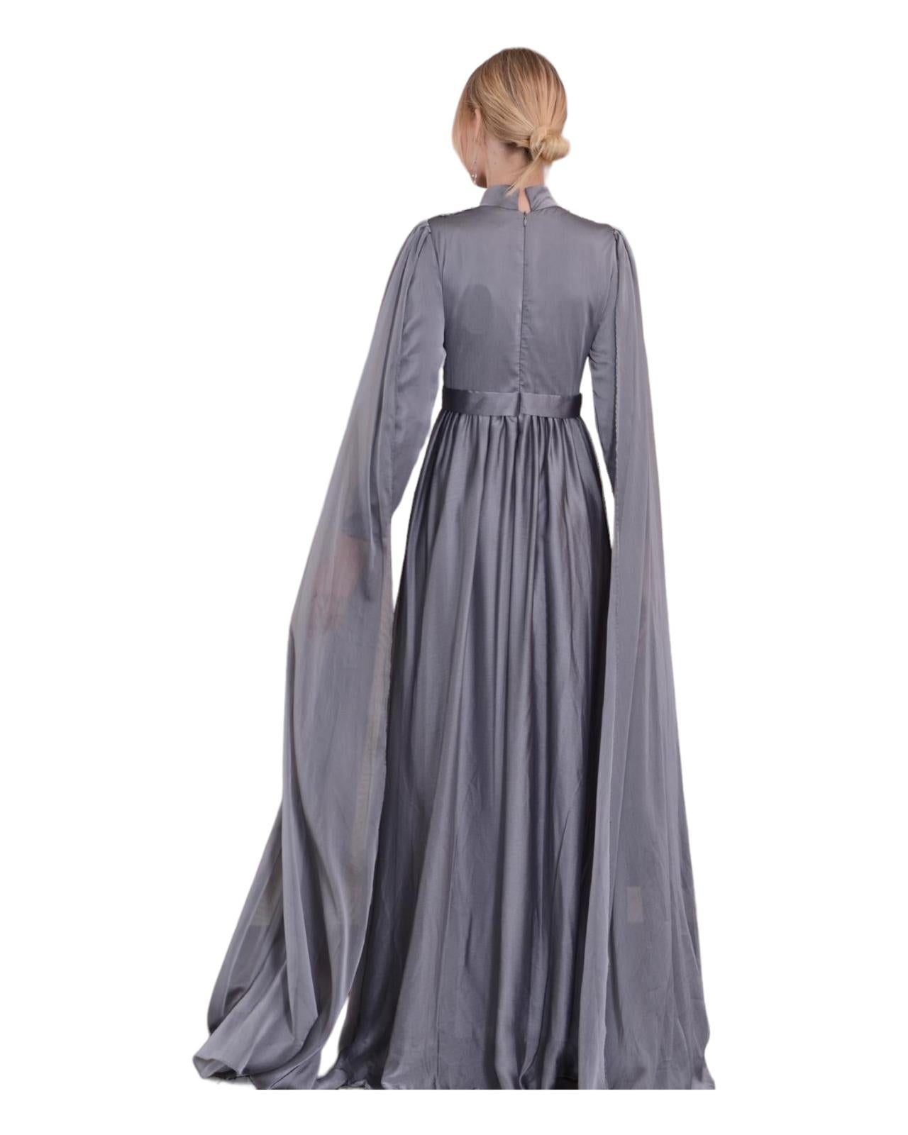 NADIA GOWN - GREY