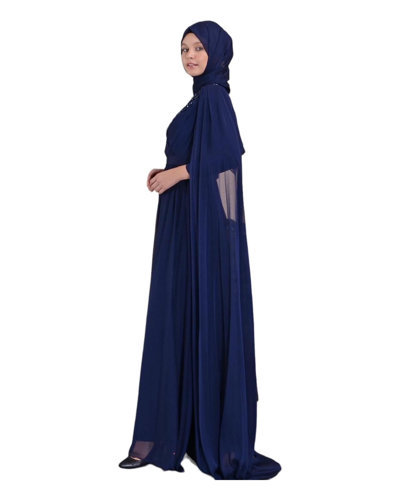 NADIA GOWN - NAVY BLUE