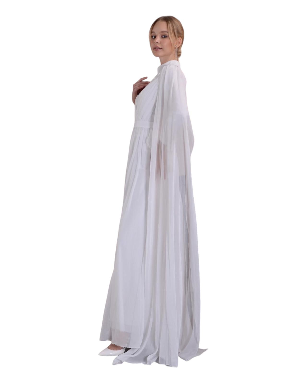 NADIA GOWN - WHITE