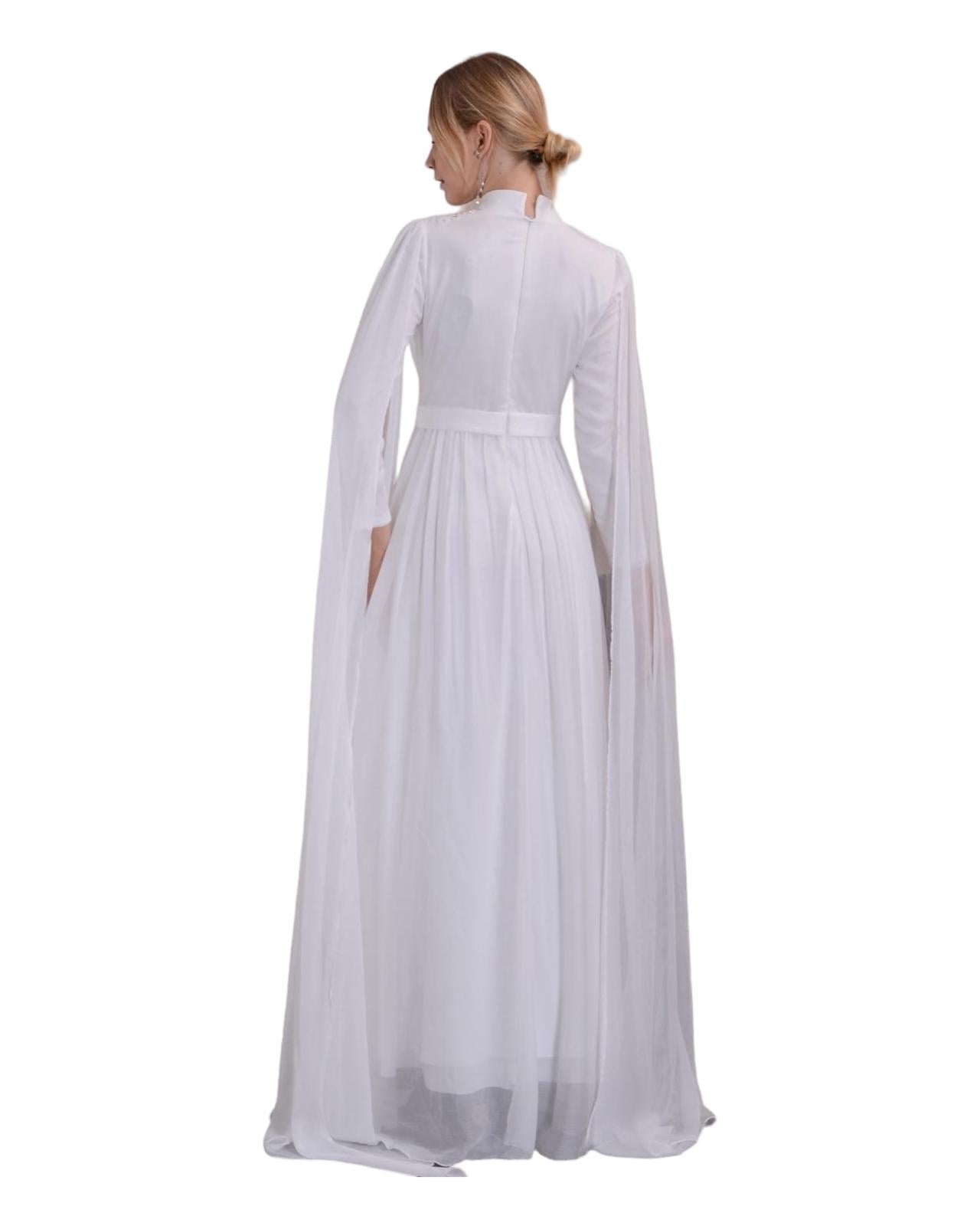 NADIA GOWN - WHITE