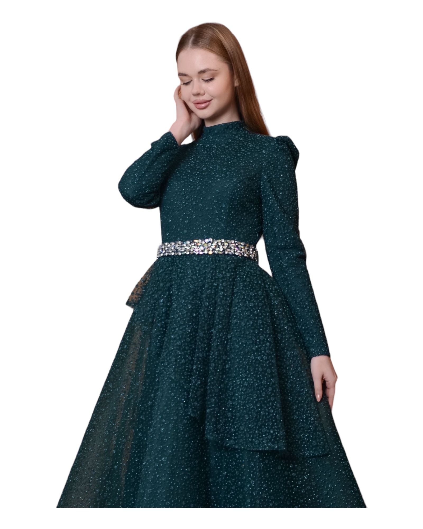 NORA GOWN - GREEN