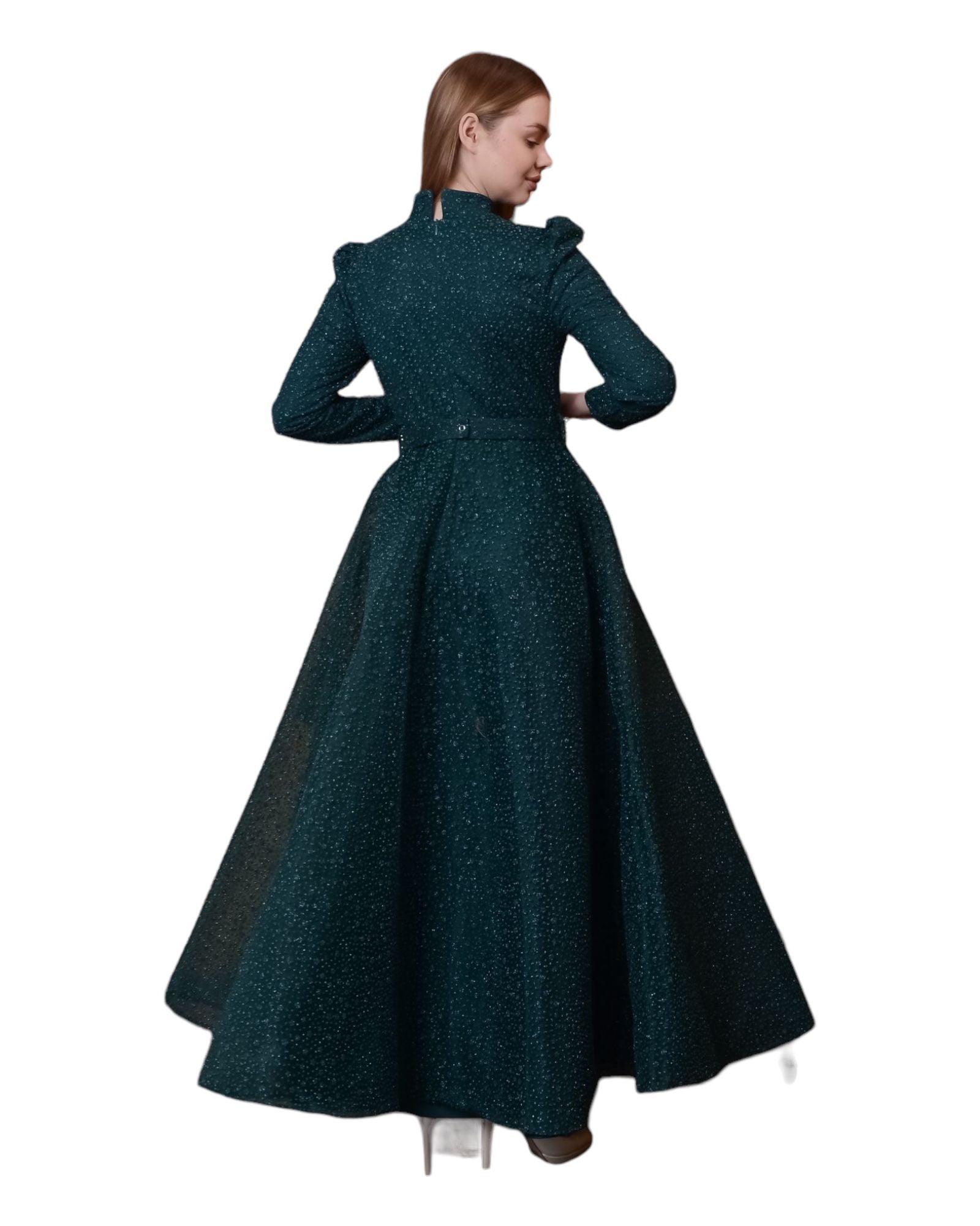 NORA GOWN - GREEN