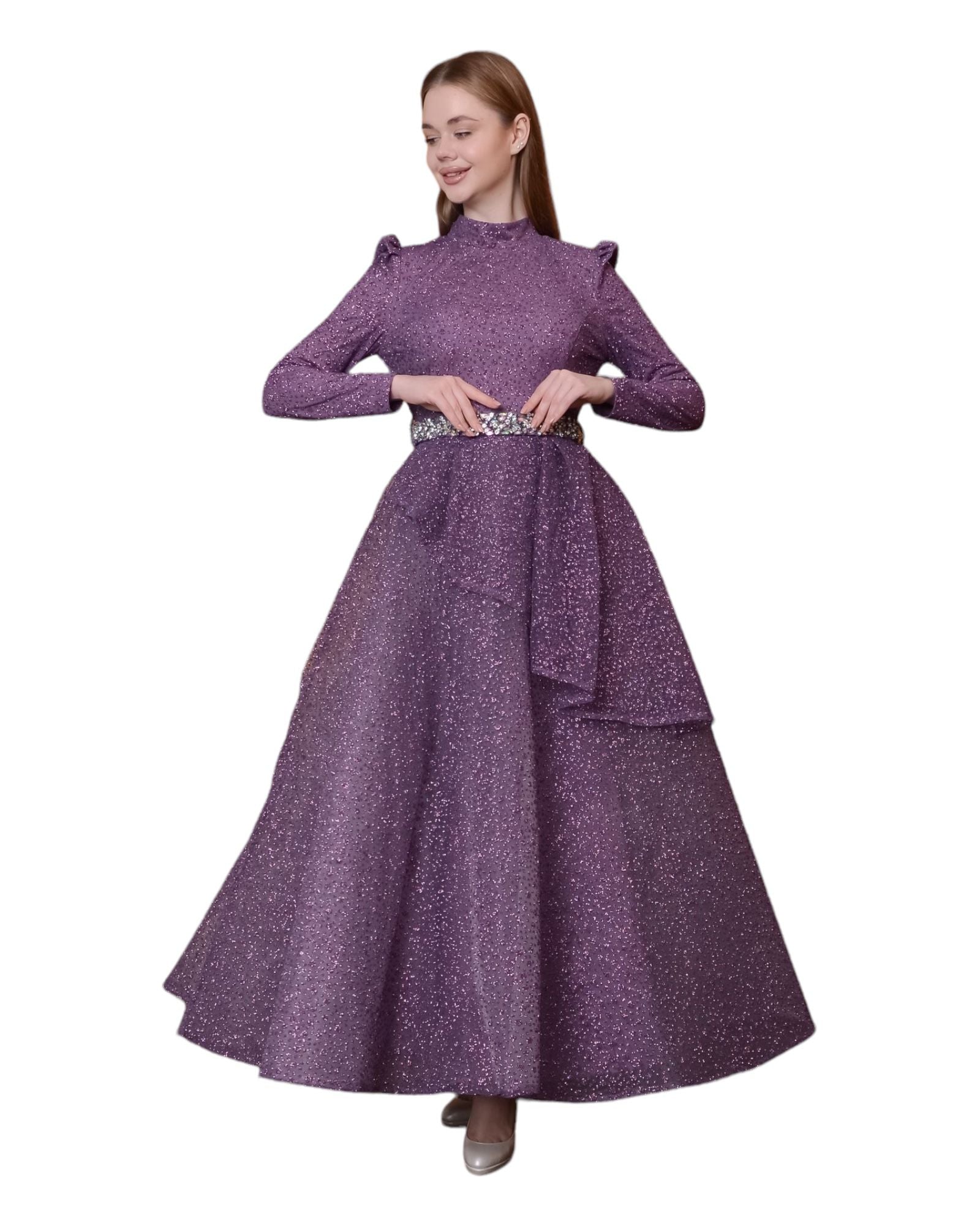 NORA GOWN - PURPLE