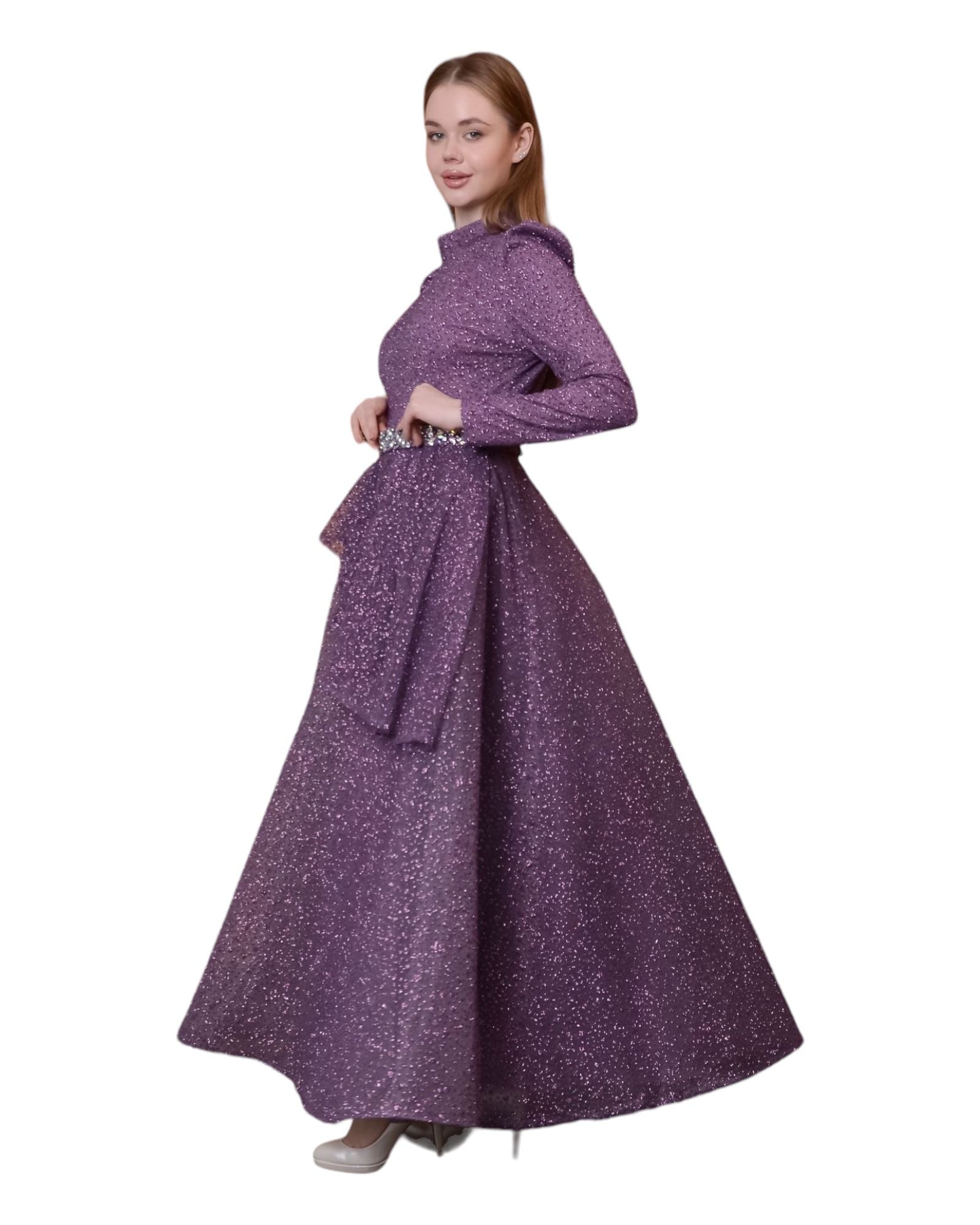 NORA GOWN - PURPLE