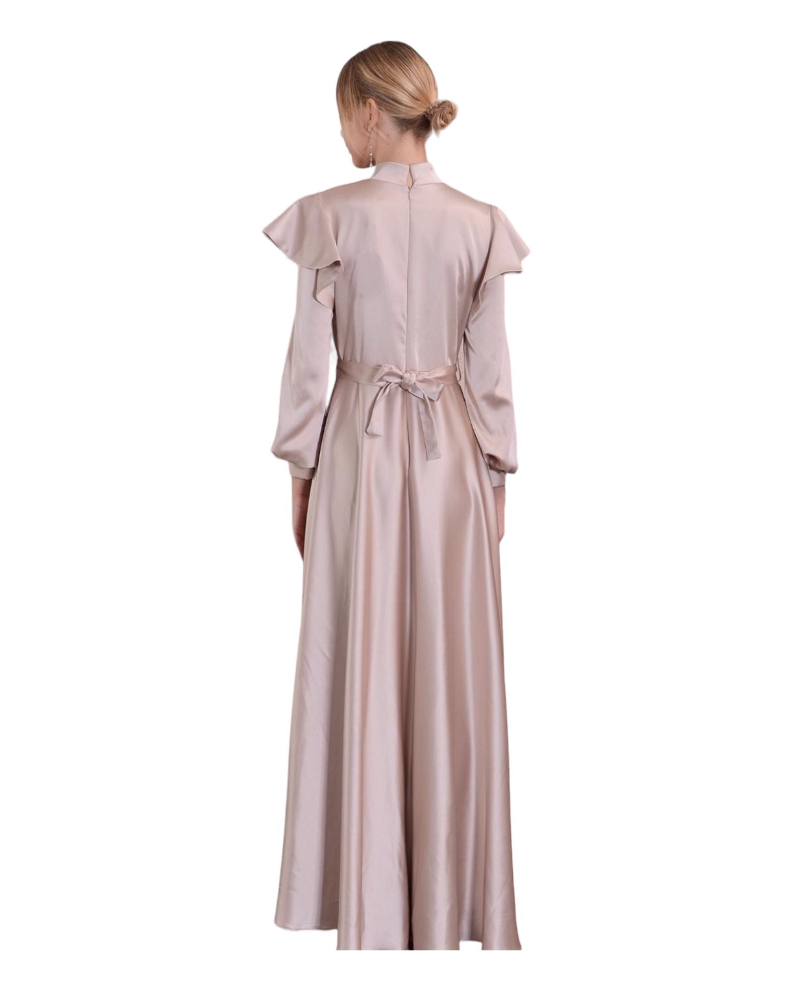 LILLIAN GOWN - BEIGE