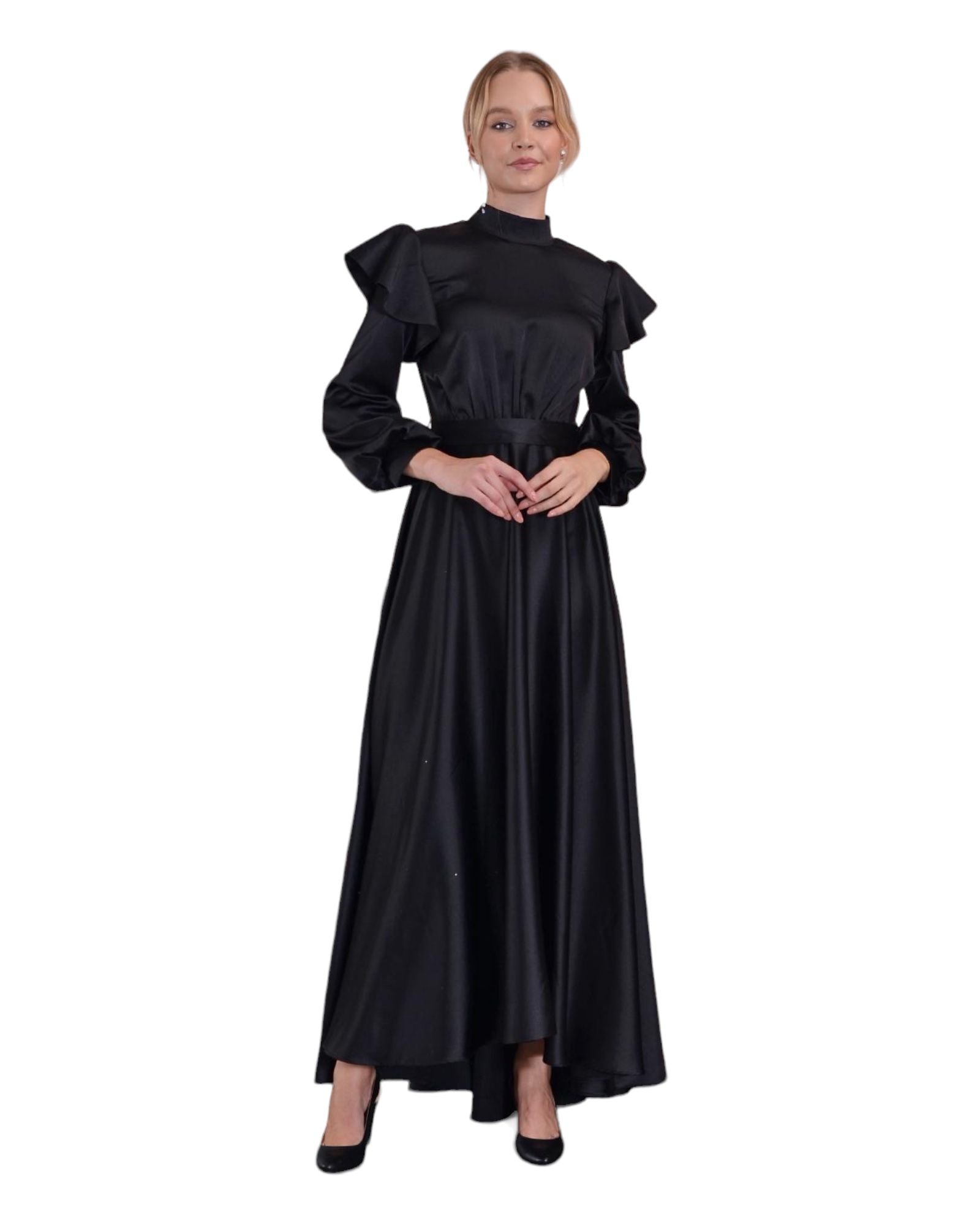 LILLIAN GOWN - BLACK