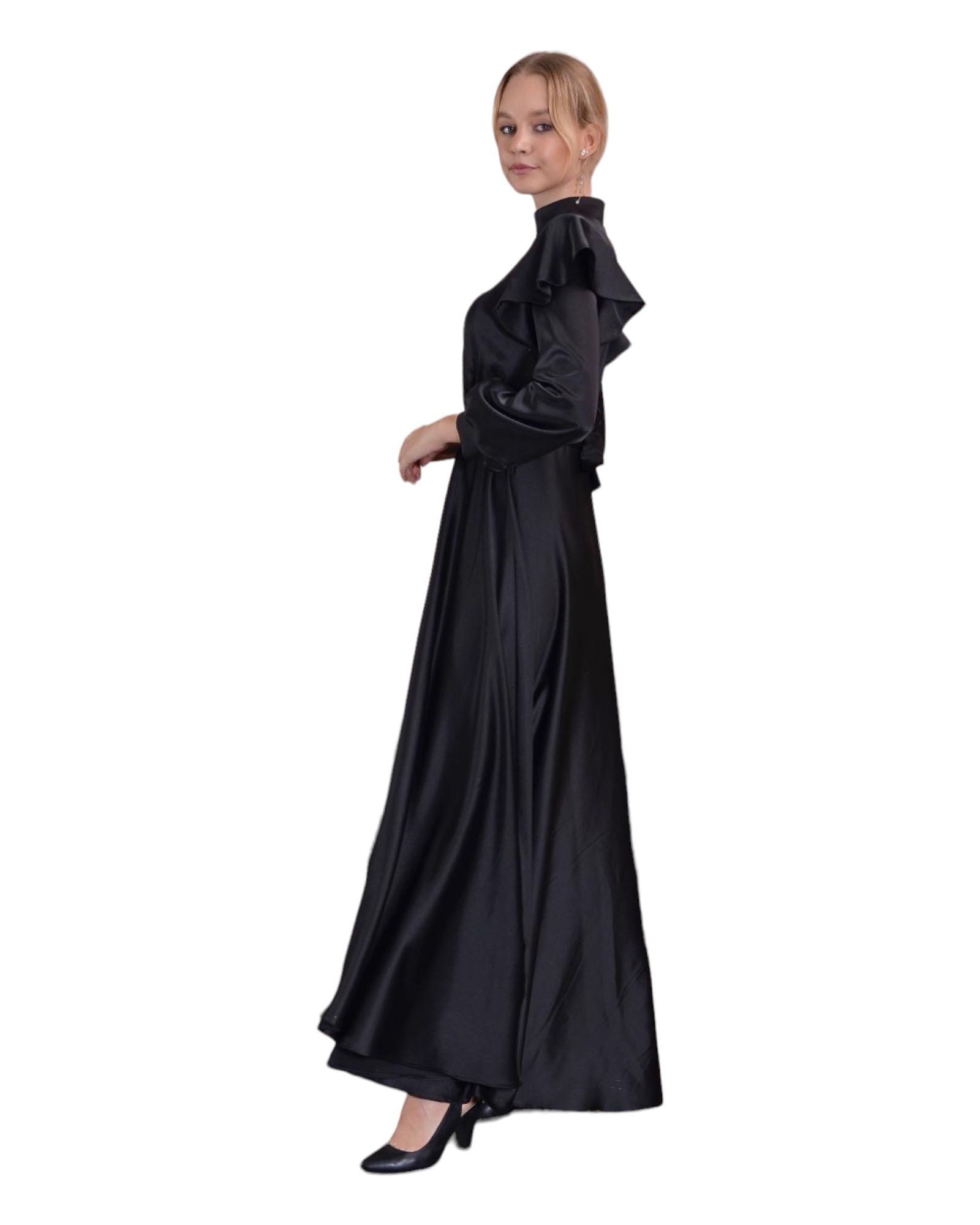 LILLIAN GOWN - BLACK