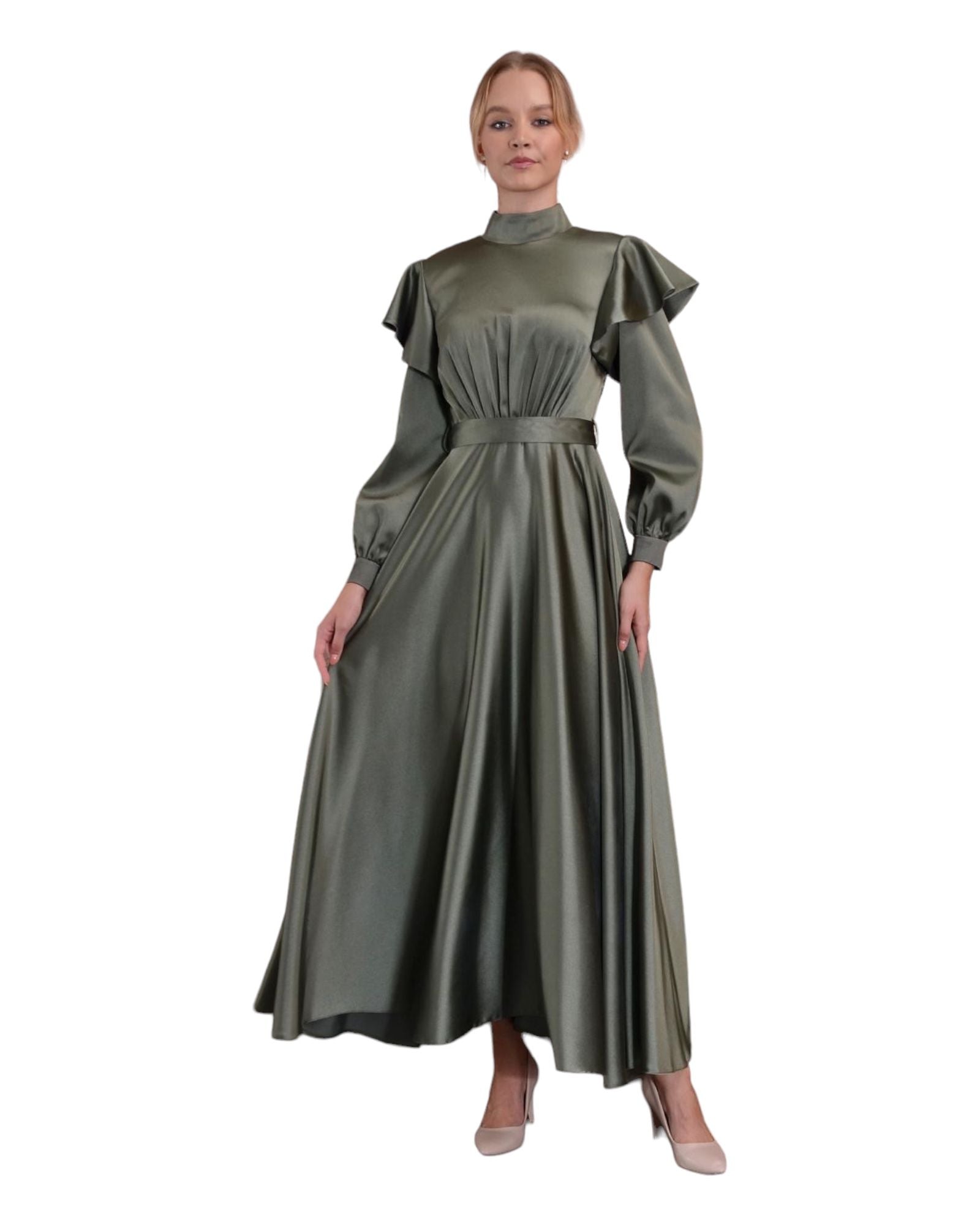 LILLIAN GOWN - KHAKI