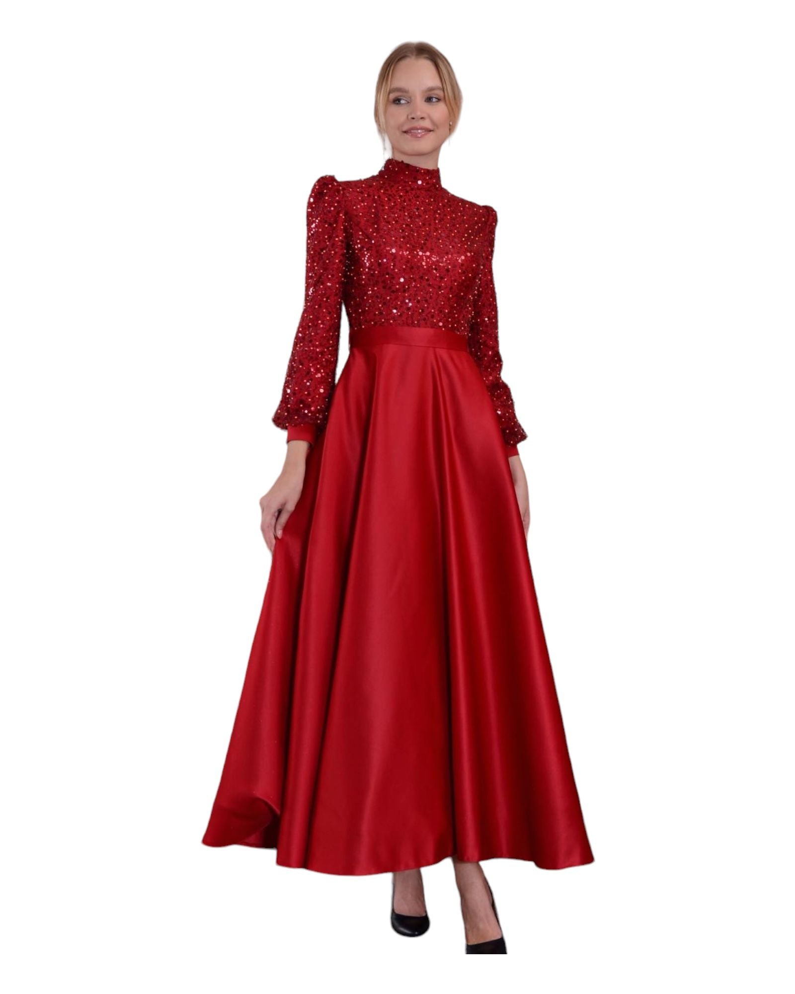 AMAYA GOWN - RED