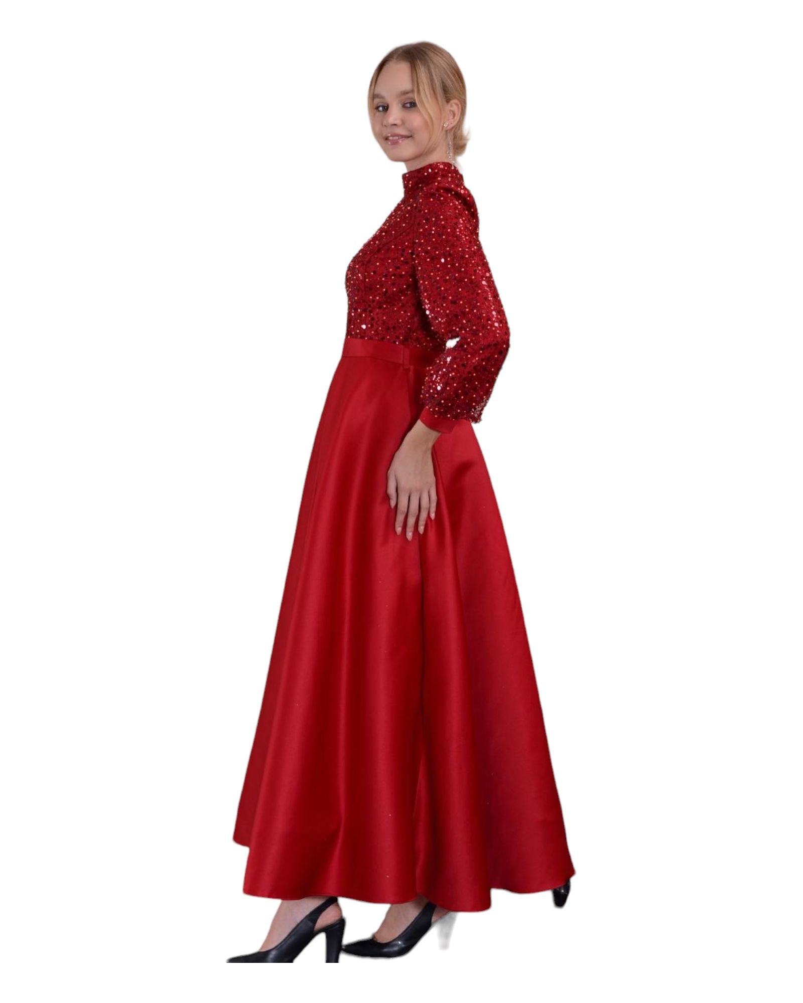 AMAYA GOWN - RED