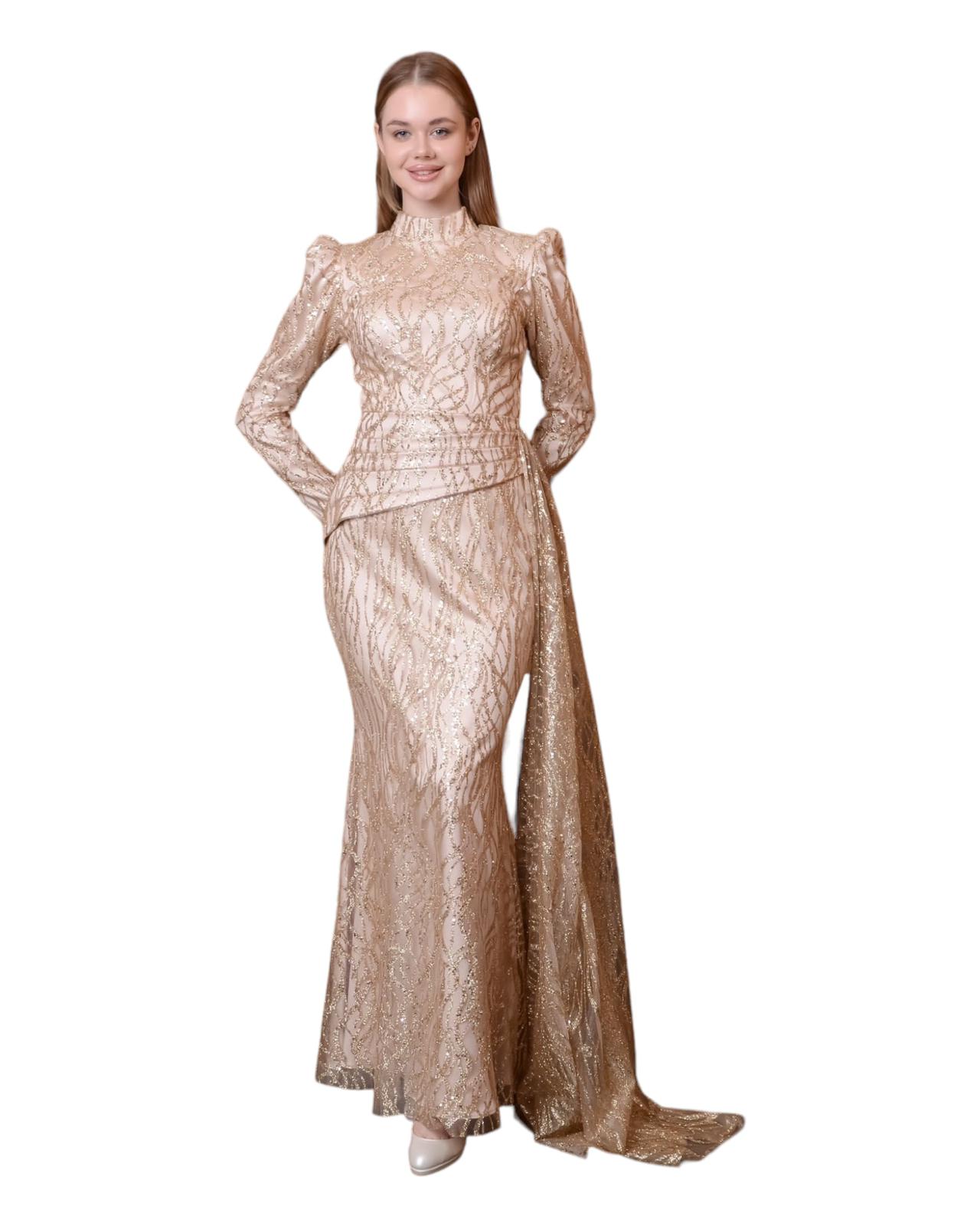 ASHLEY GOWN - GOLD