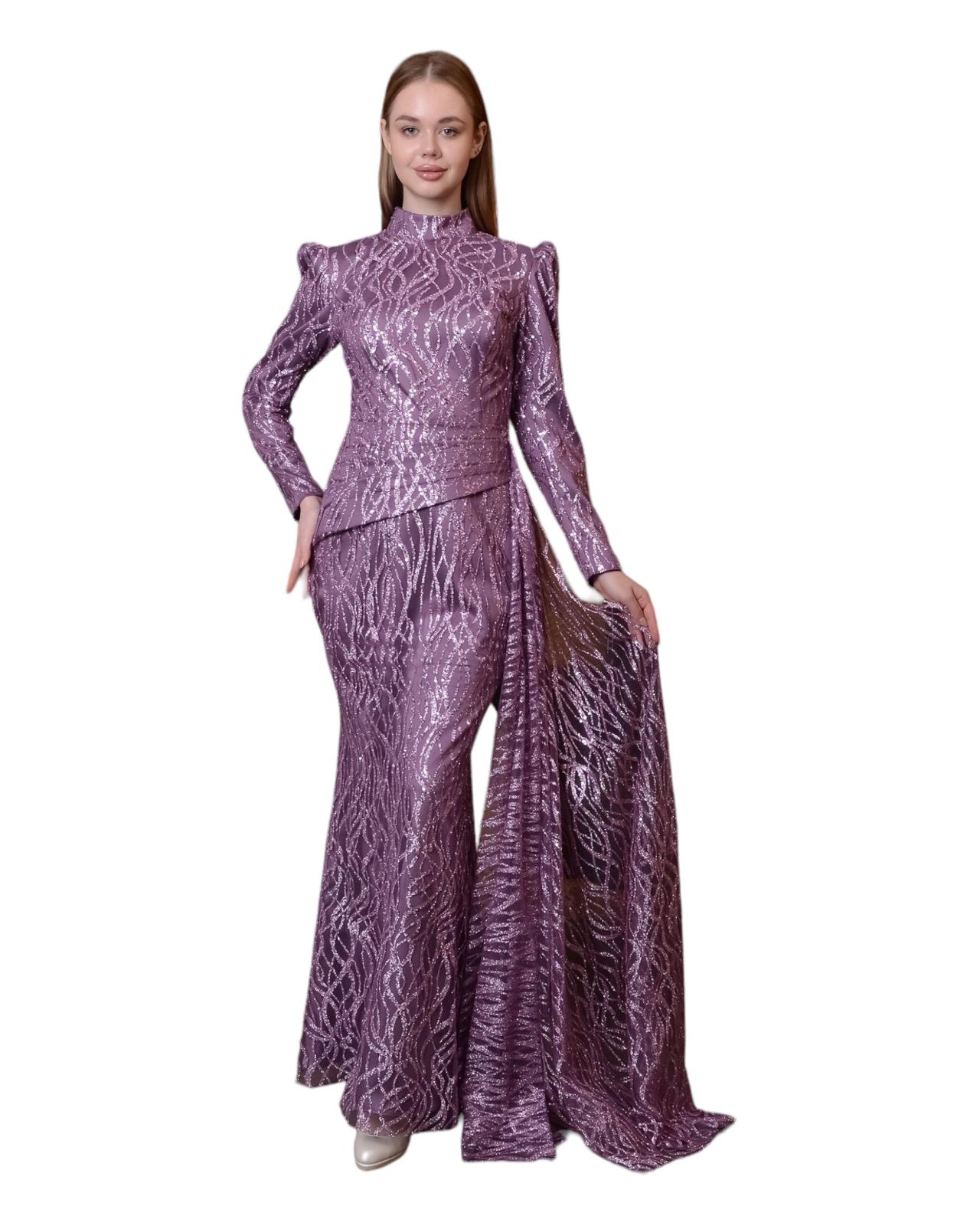 ASHLEY GOWN - PURPLE