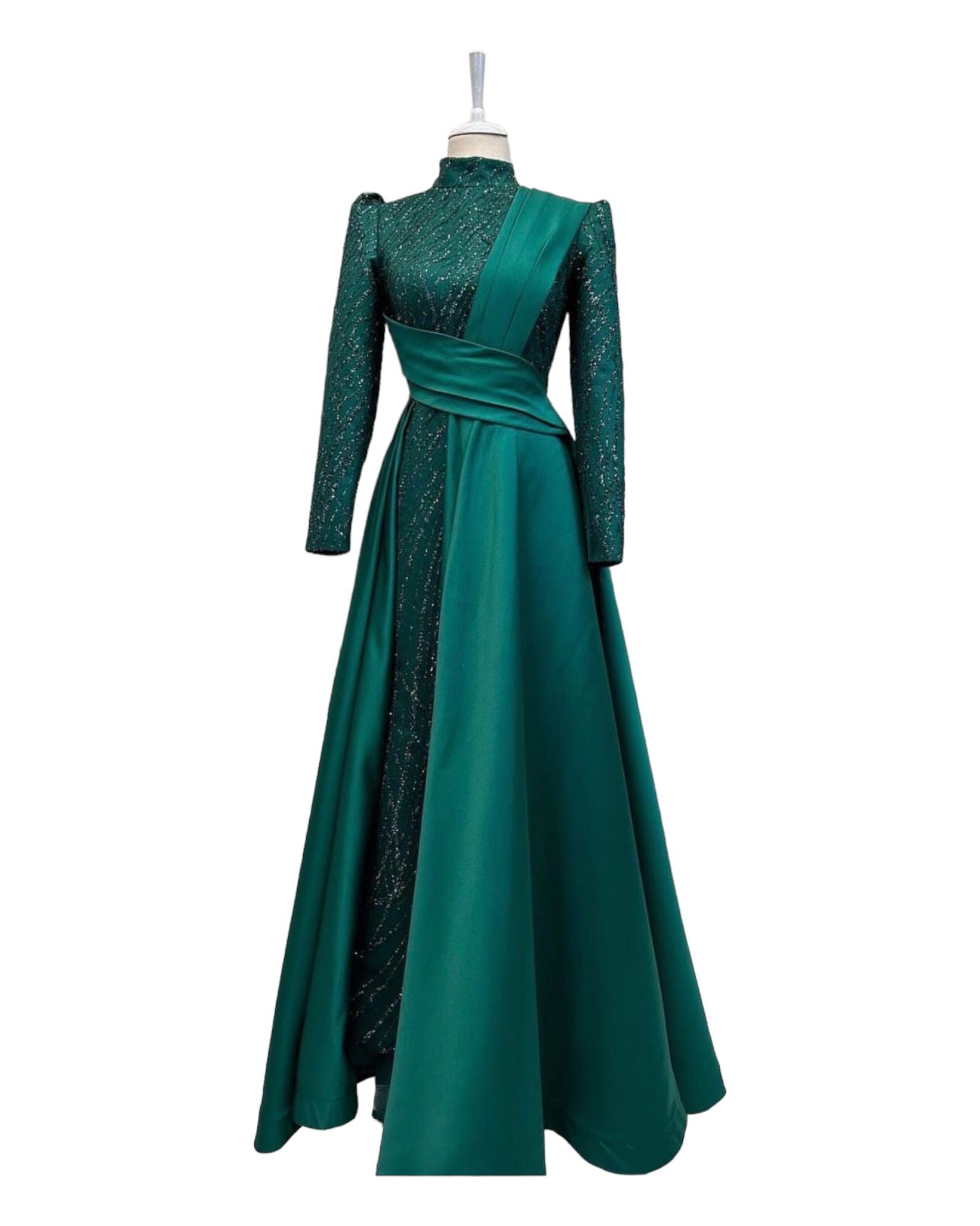 FERHUNDE GOWN - GREEN