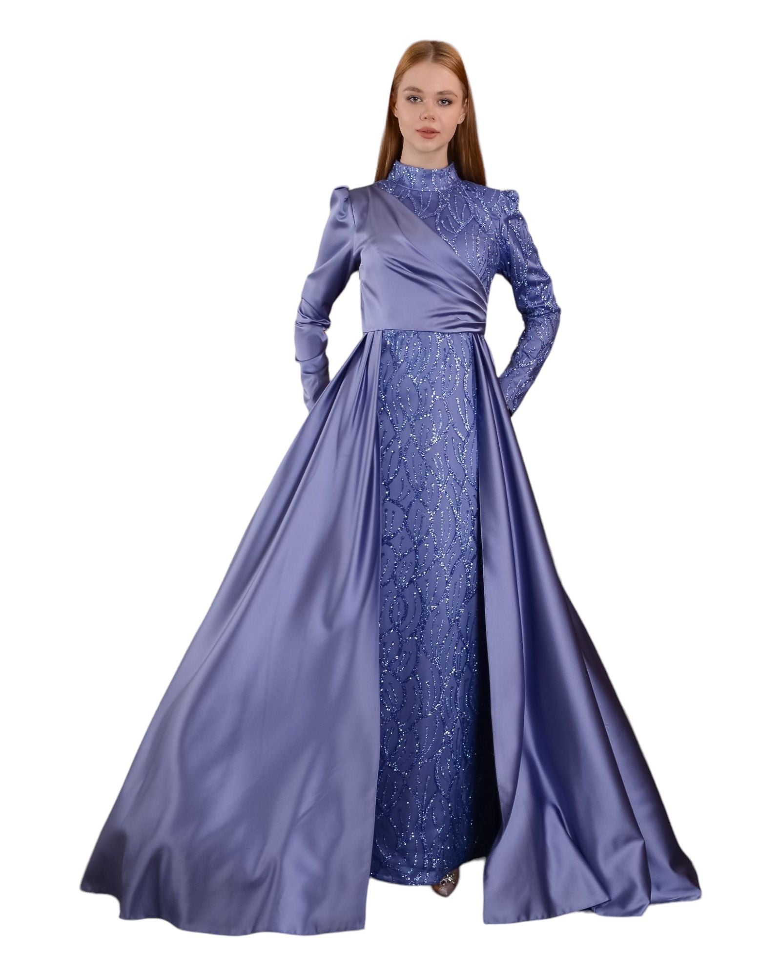 ANASTASIA GOWN - BLUE