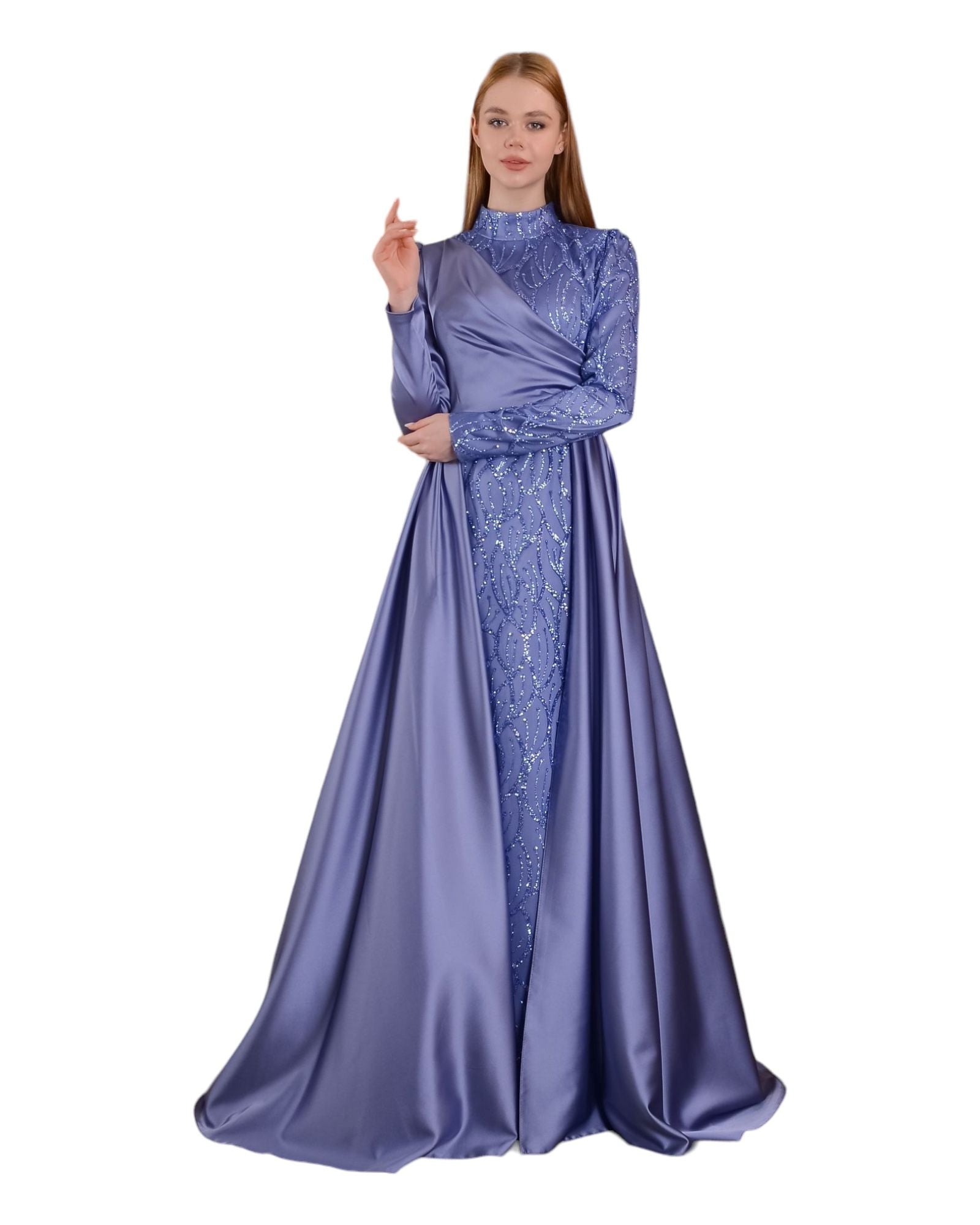 ANASTASIA GOWN - BLUE