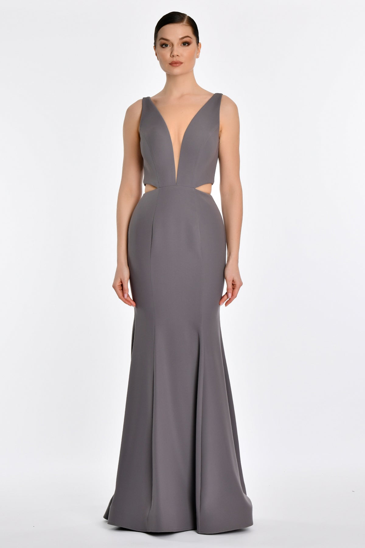 VANESSA GOWN - GREY