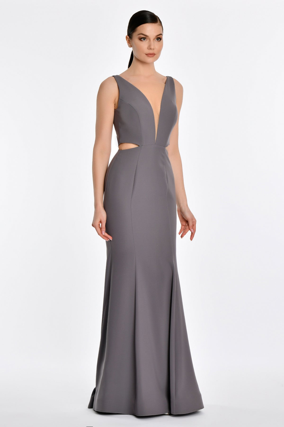 VANESSA GOWN - GREY