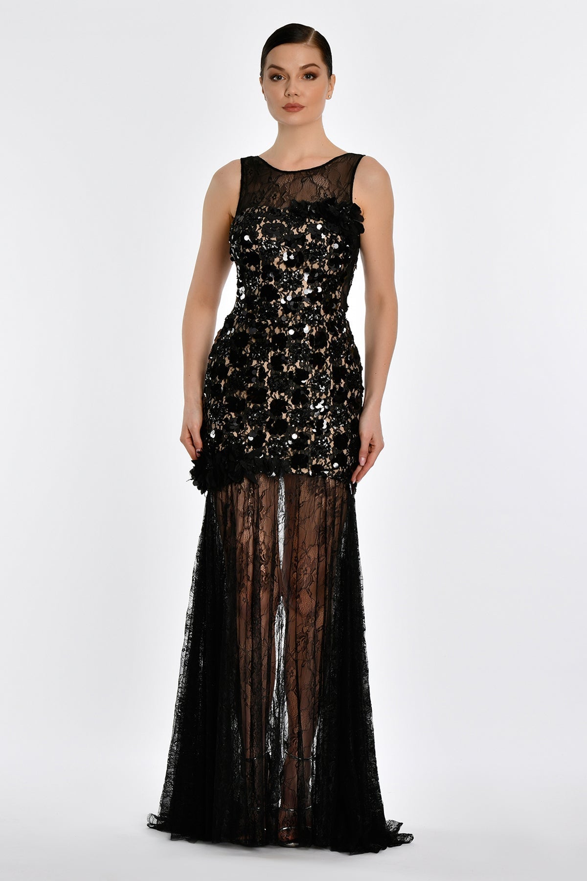 MAYA GOWN - BLACK