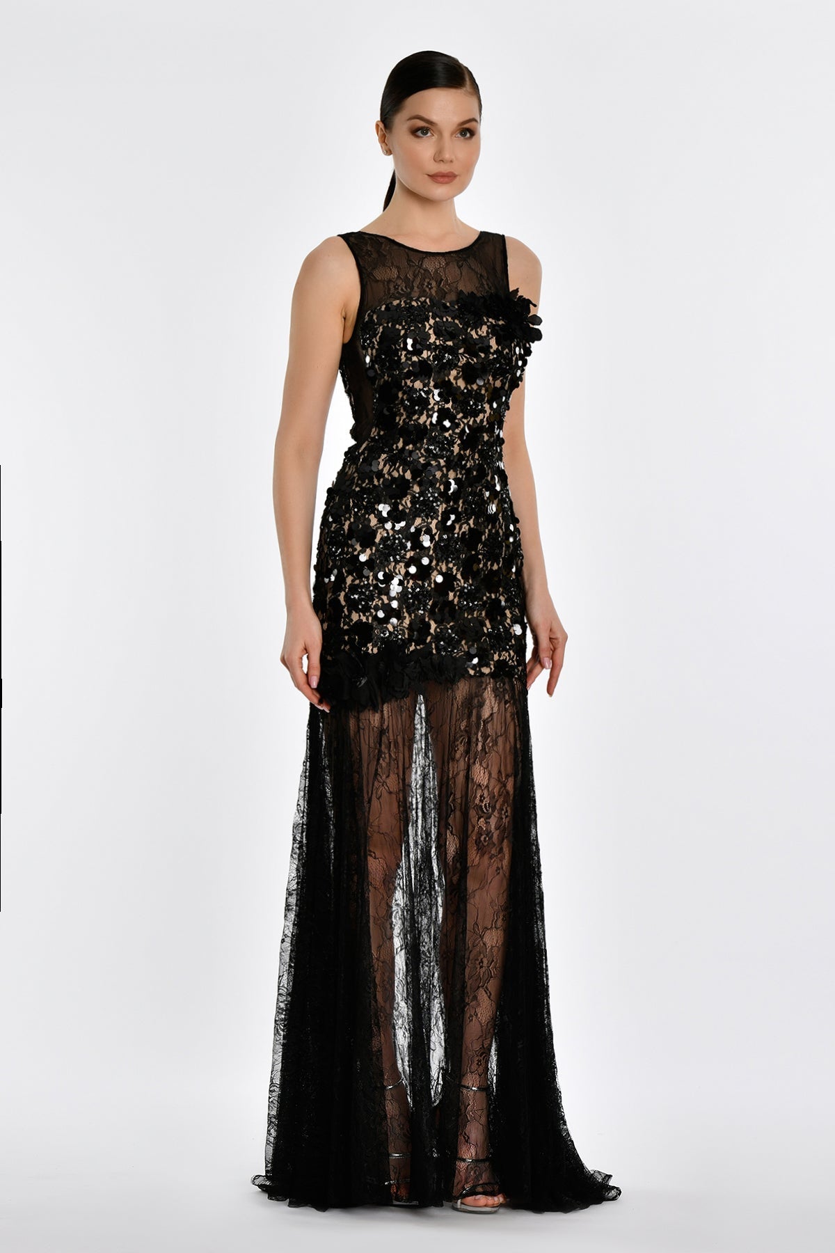 MAYA GOWN - BLACK