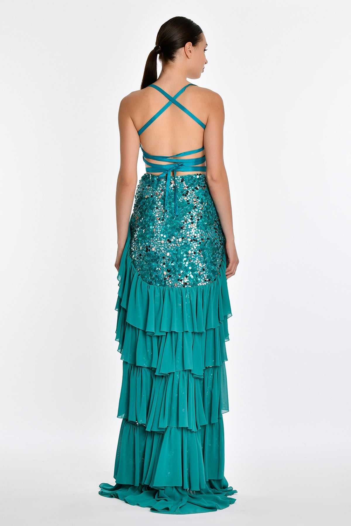 LILLIANE GOWN - GREEN