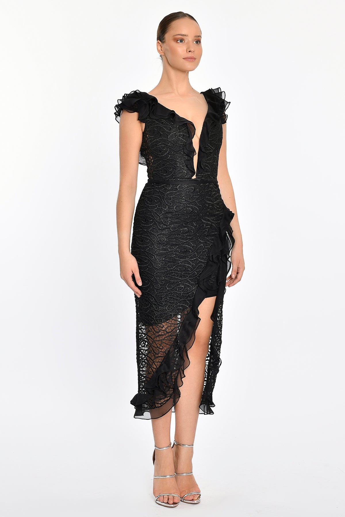 LINDA GOWN - BLACK