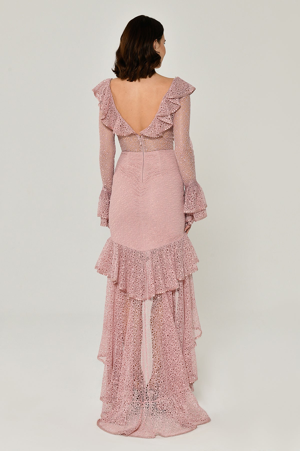 CHARLOTTE GOWN - POWDER PINK