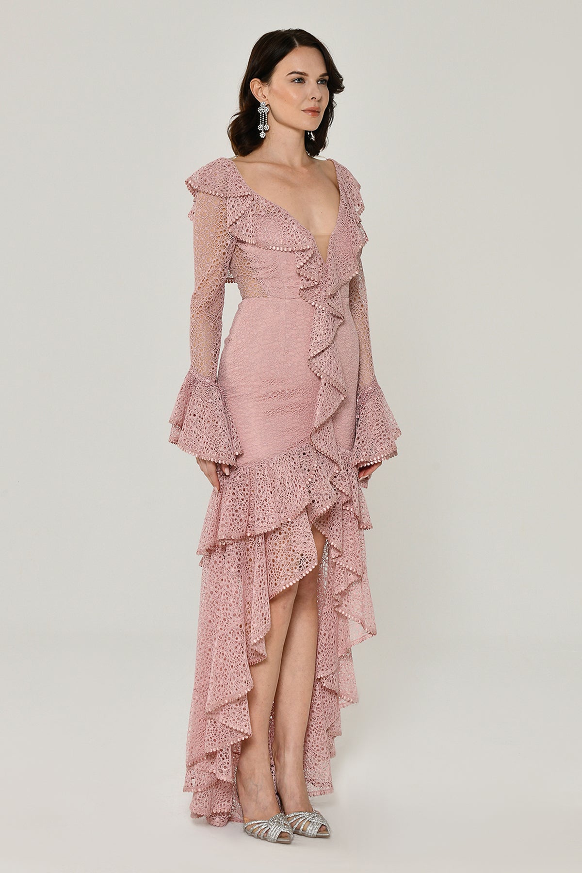 CHARLOTTE GOWN - POWDER PINK