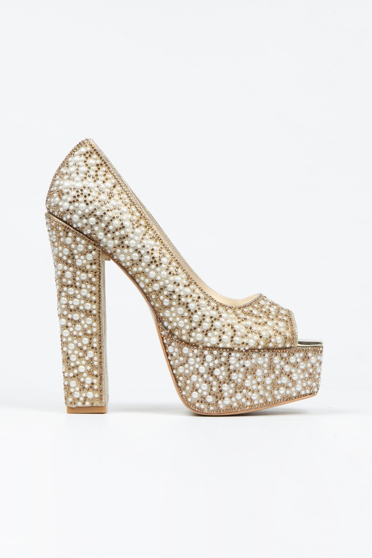 ISTANBUL SHOE - PEARL GOLD