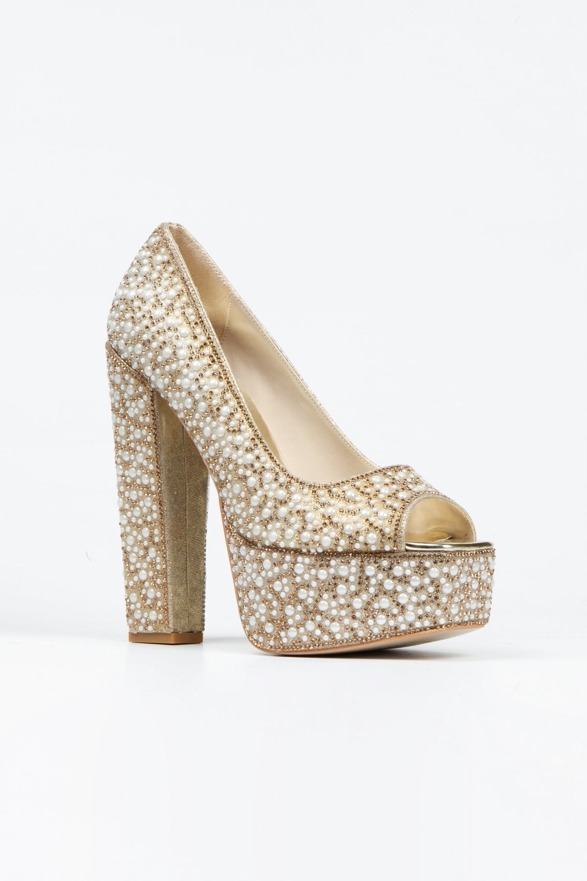 LAILA SHOE - PEARL GOLD