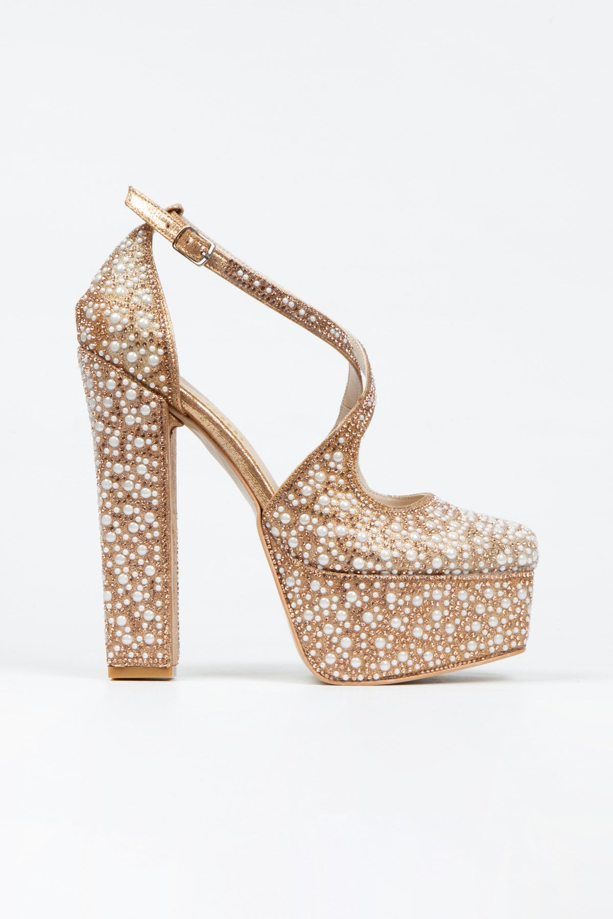 PRAG SHOE - ROSE PEARLS