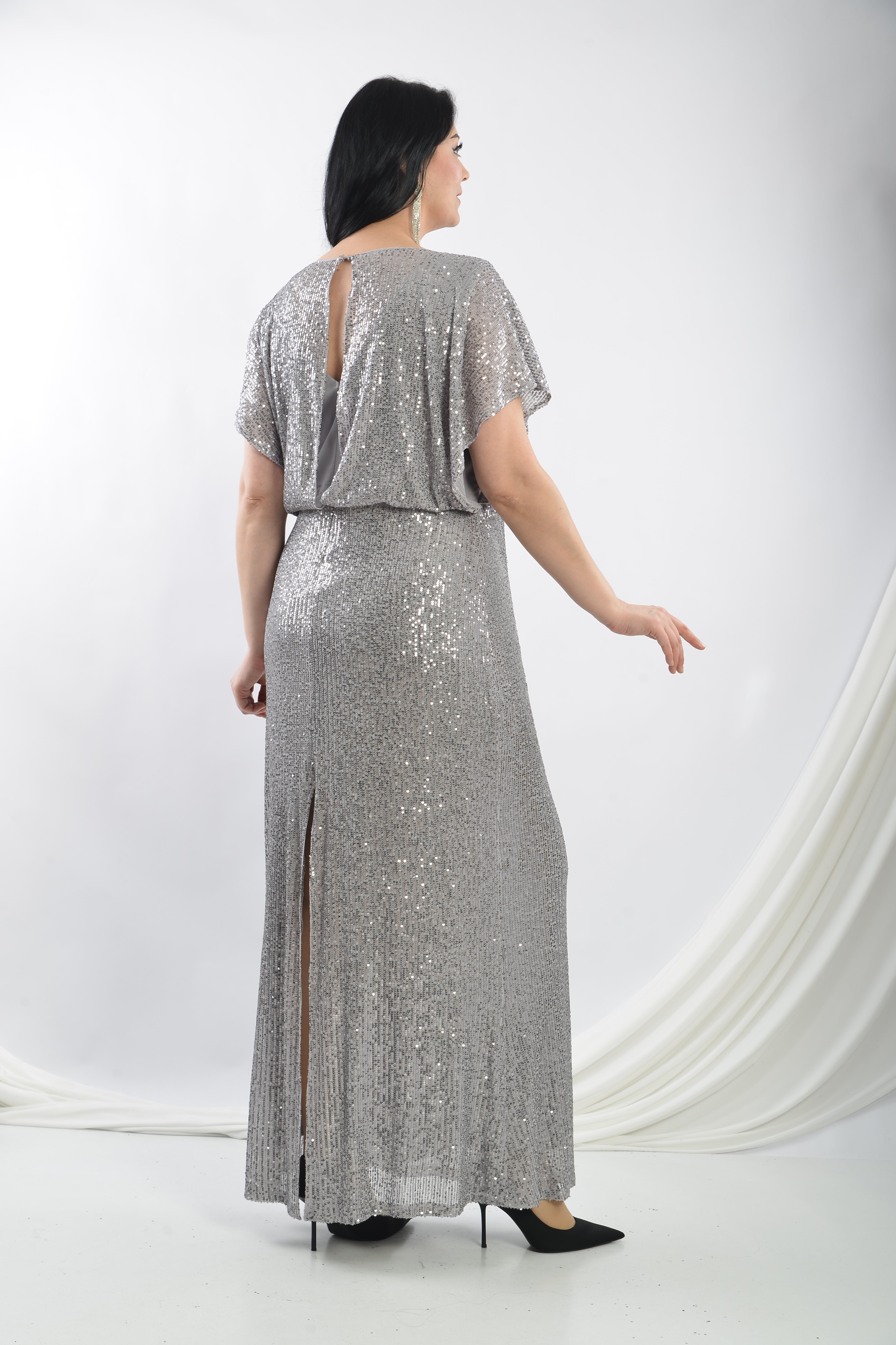 JOSIE GOWN - SILVER