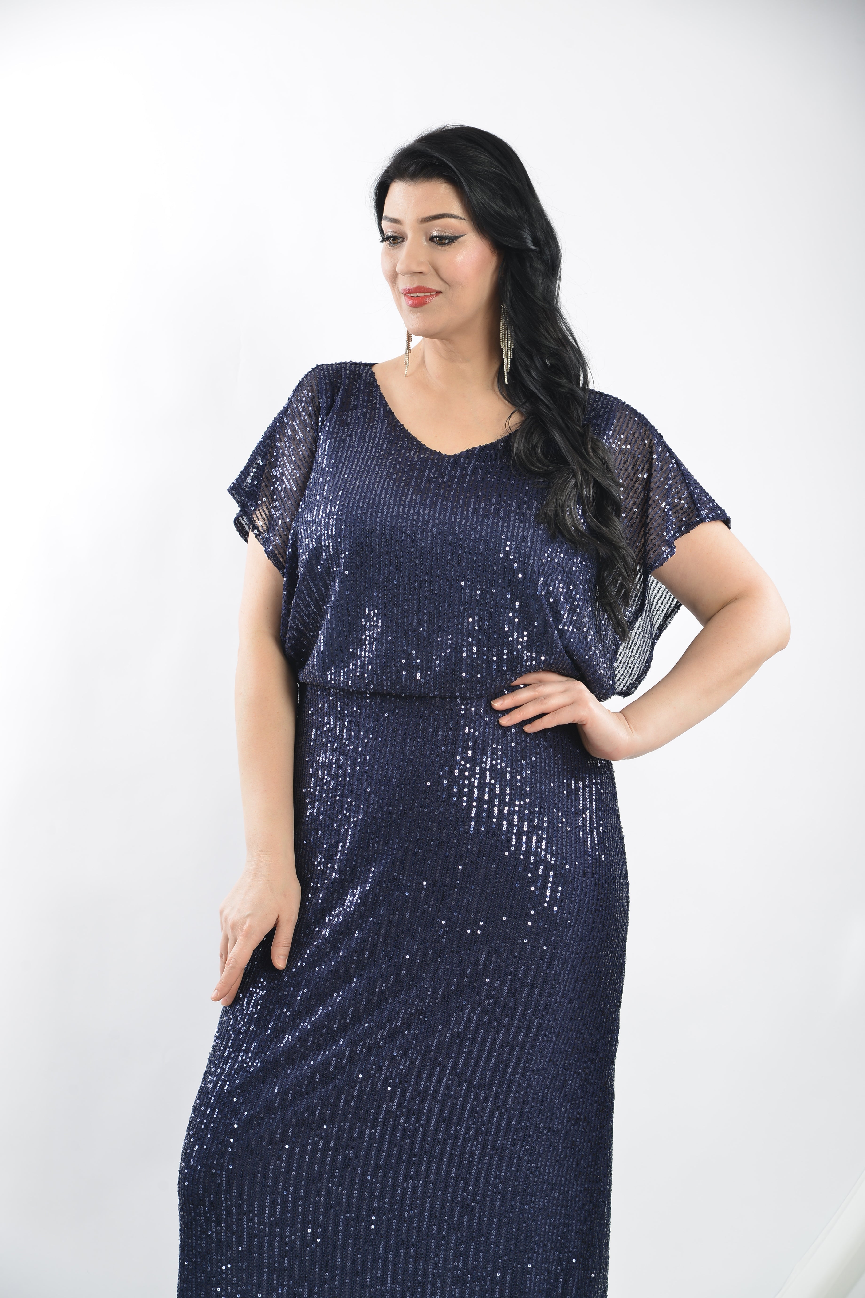 JOSIE GOWN - NAVY BLUE