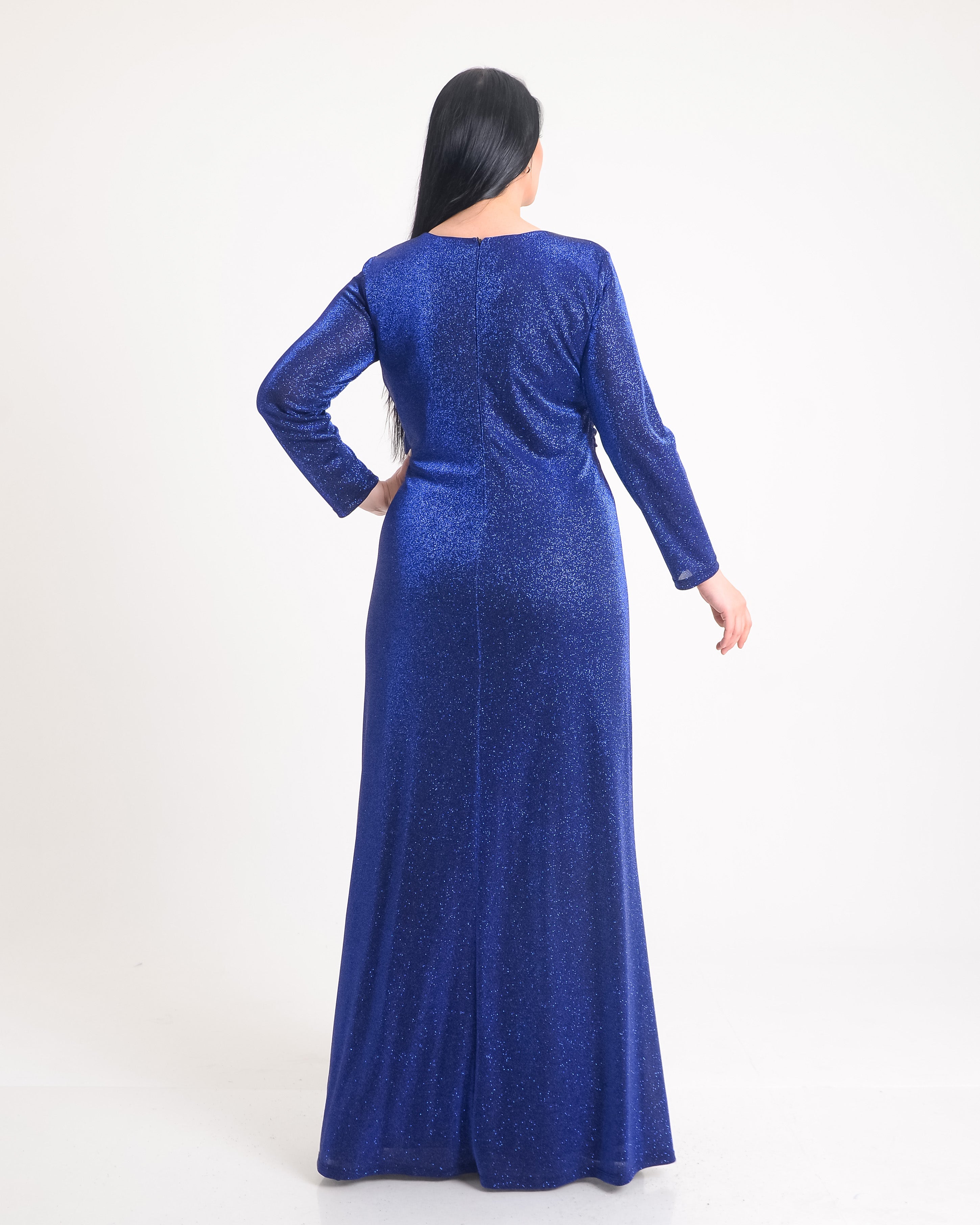 ESMA GOWN - NAVY BLUE