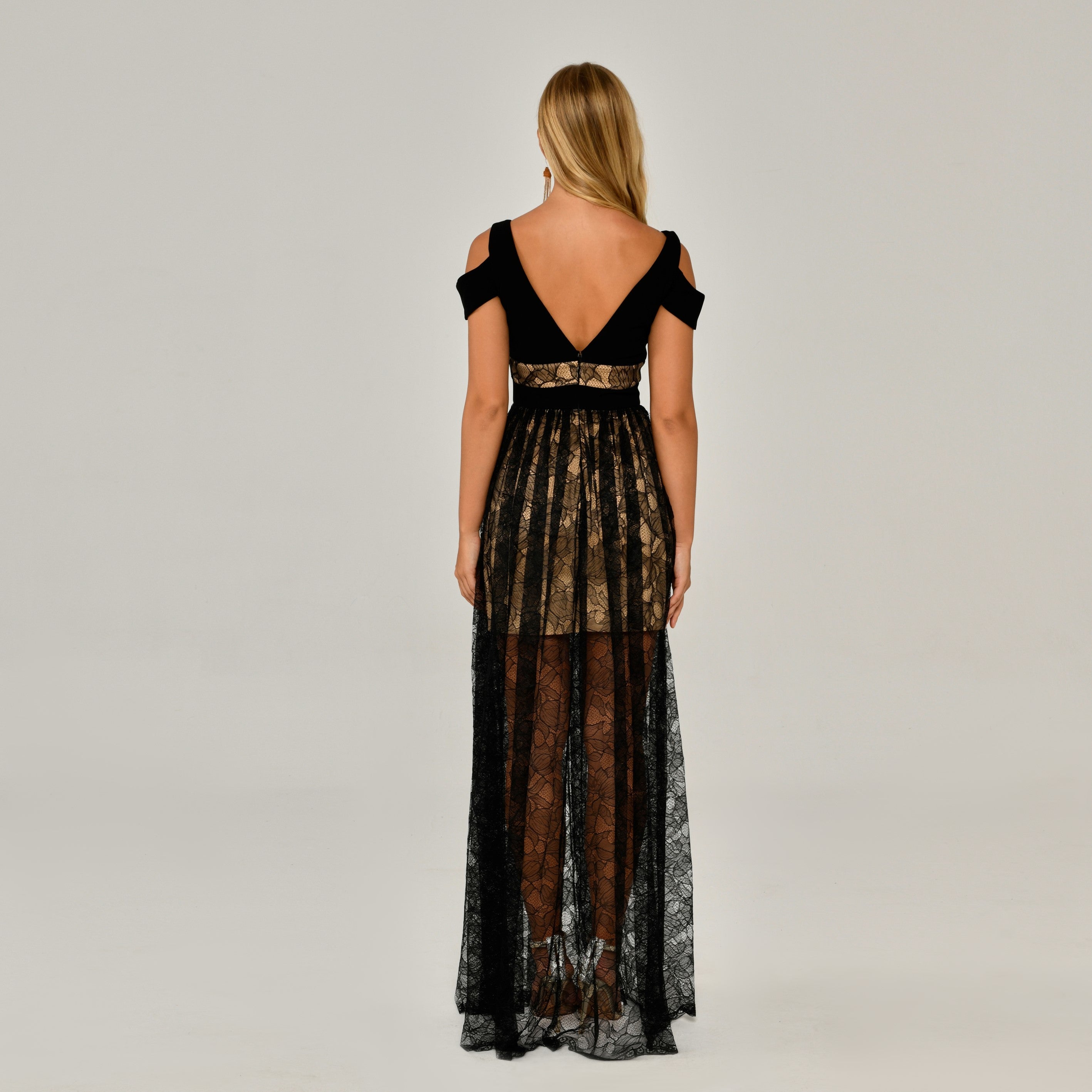 AMY GOWN - BLACK