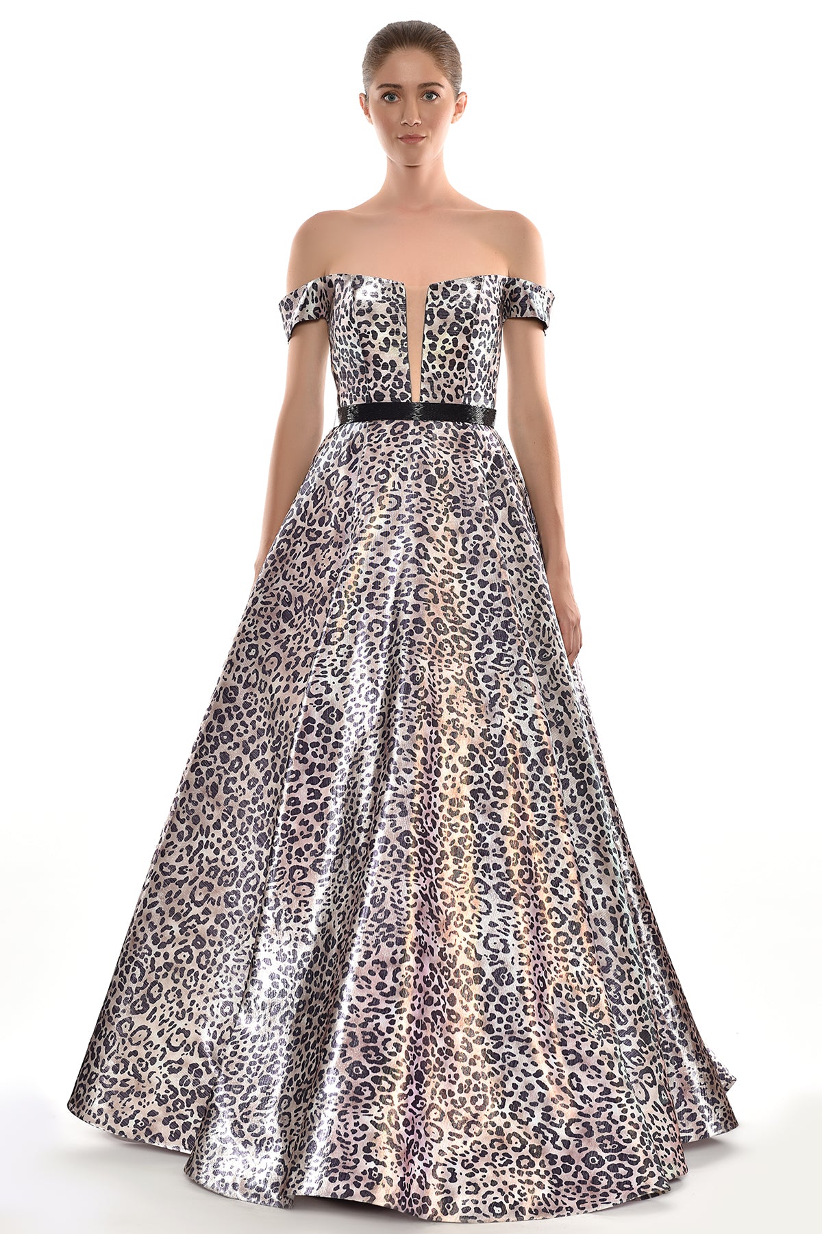 BEATRICE LEOPARD GOWN