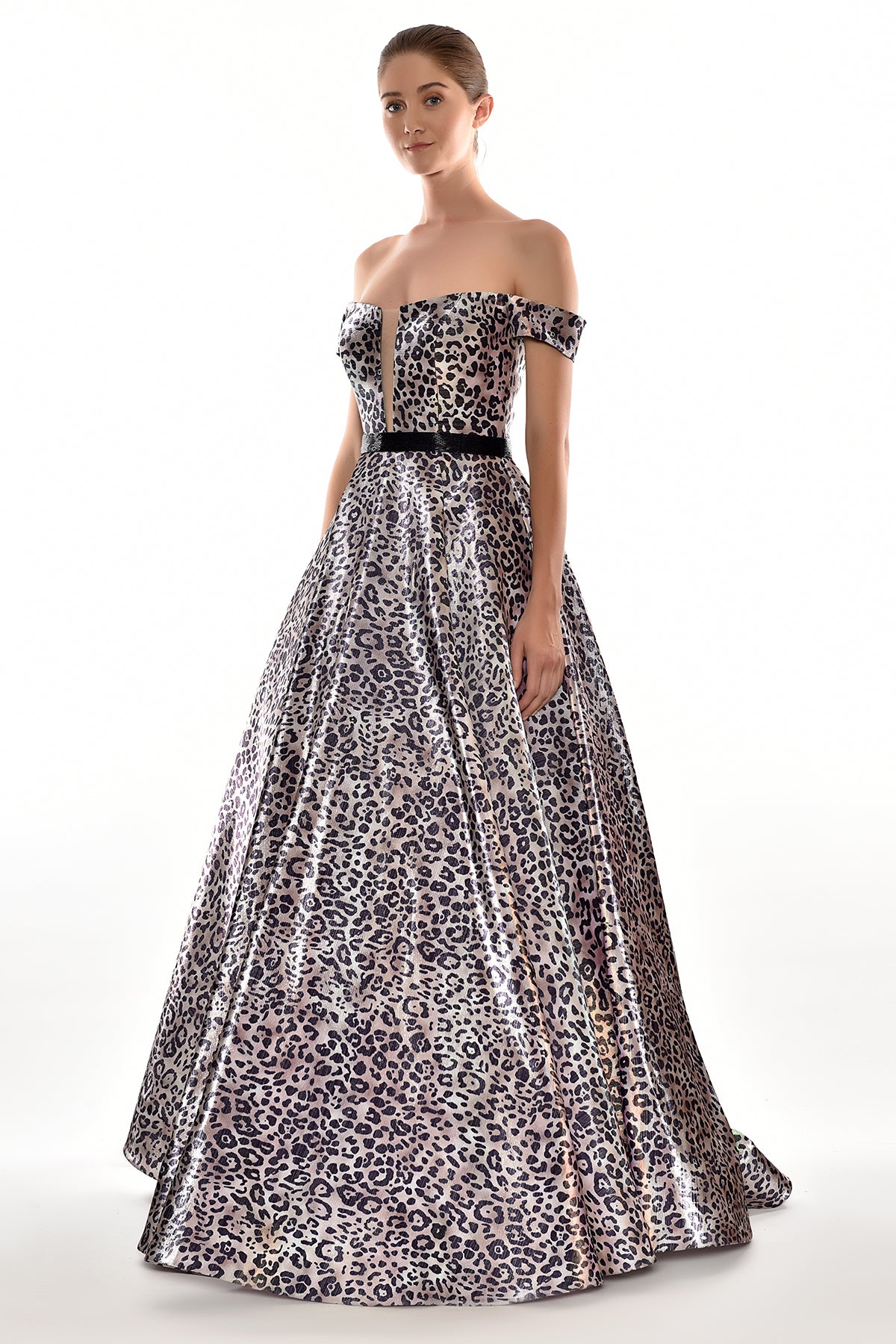 BEATRICE LEOPARD GOWN