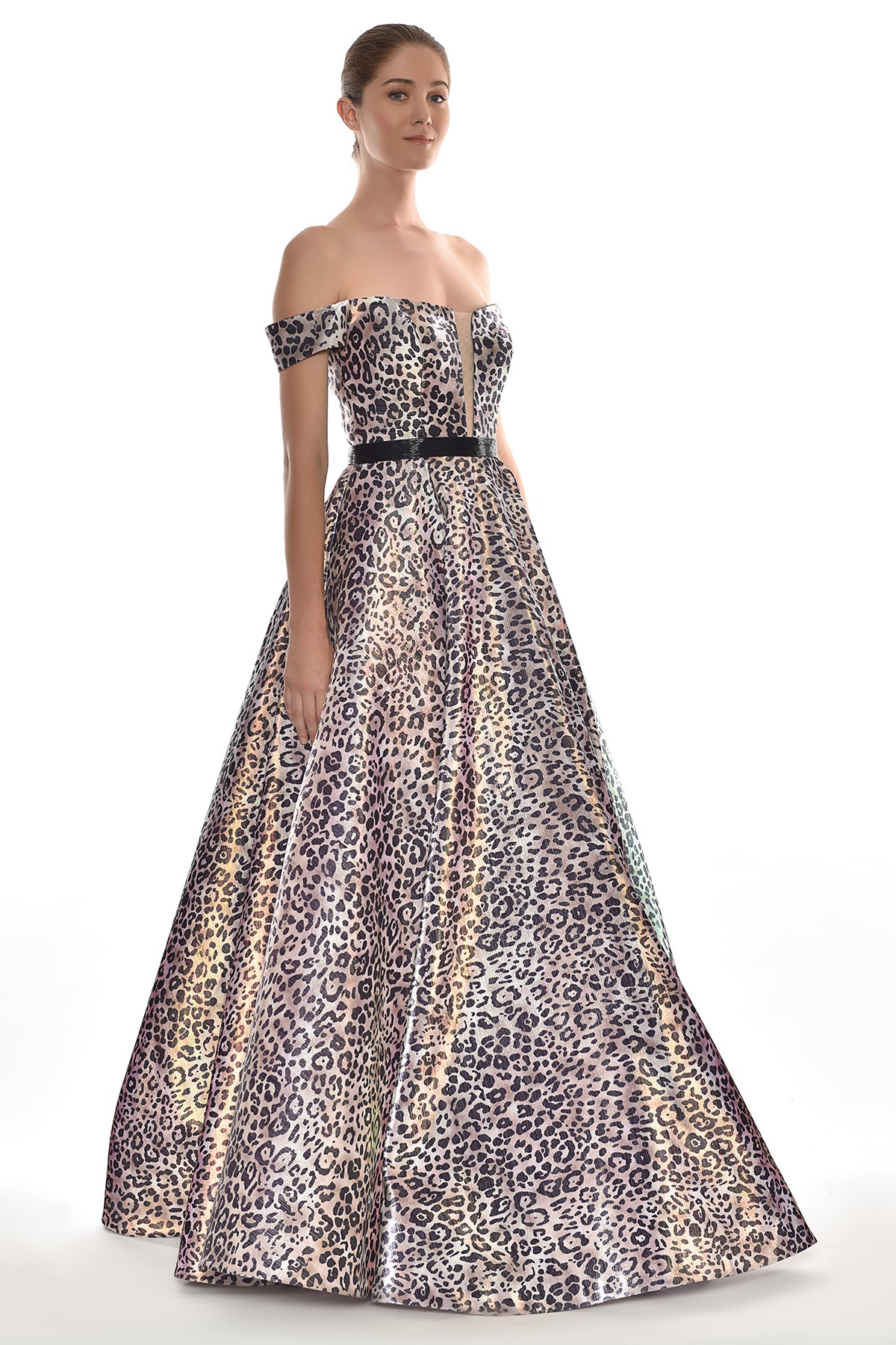 BEATRICE LEOPARD GOWN