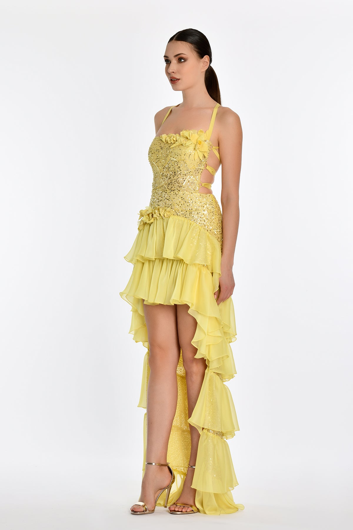 LILLIANE GOWN - YELLOW