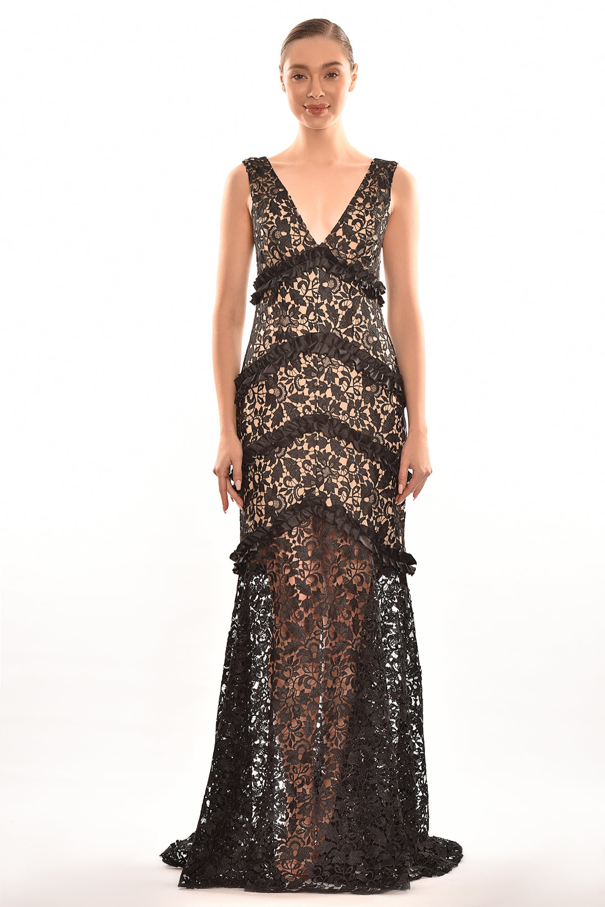 AMALIA GOWN - BLACK