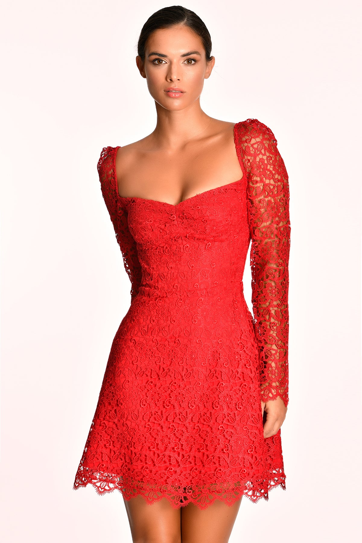 CARMEN GOWN - RED