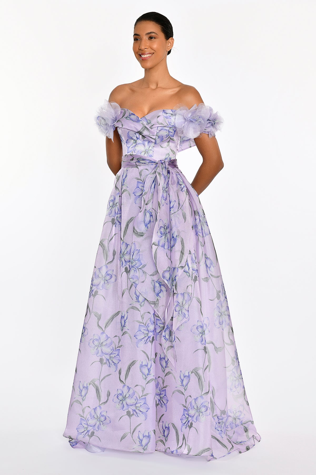 CELINE GOWN - PURPLE