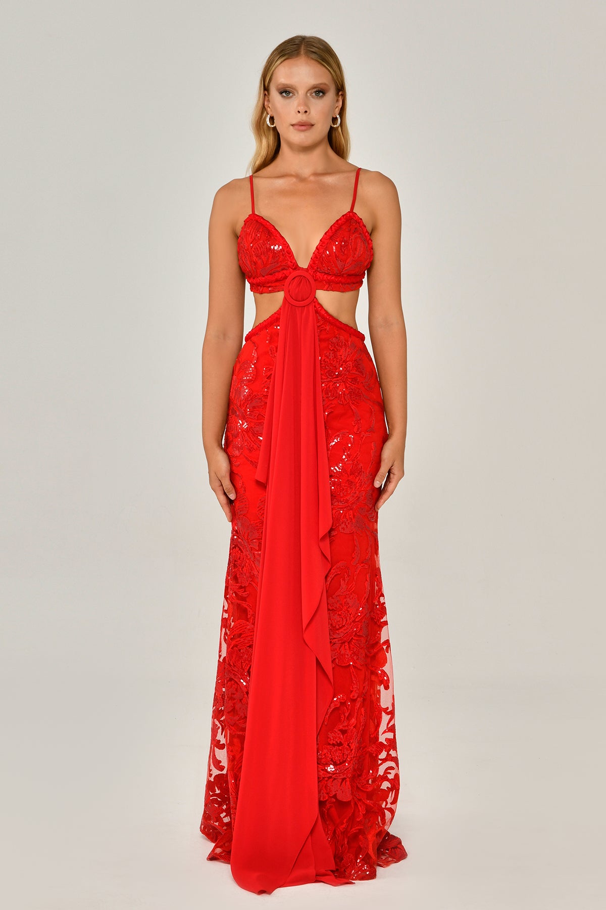 LOLA GOWN - RED